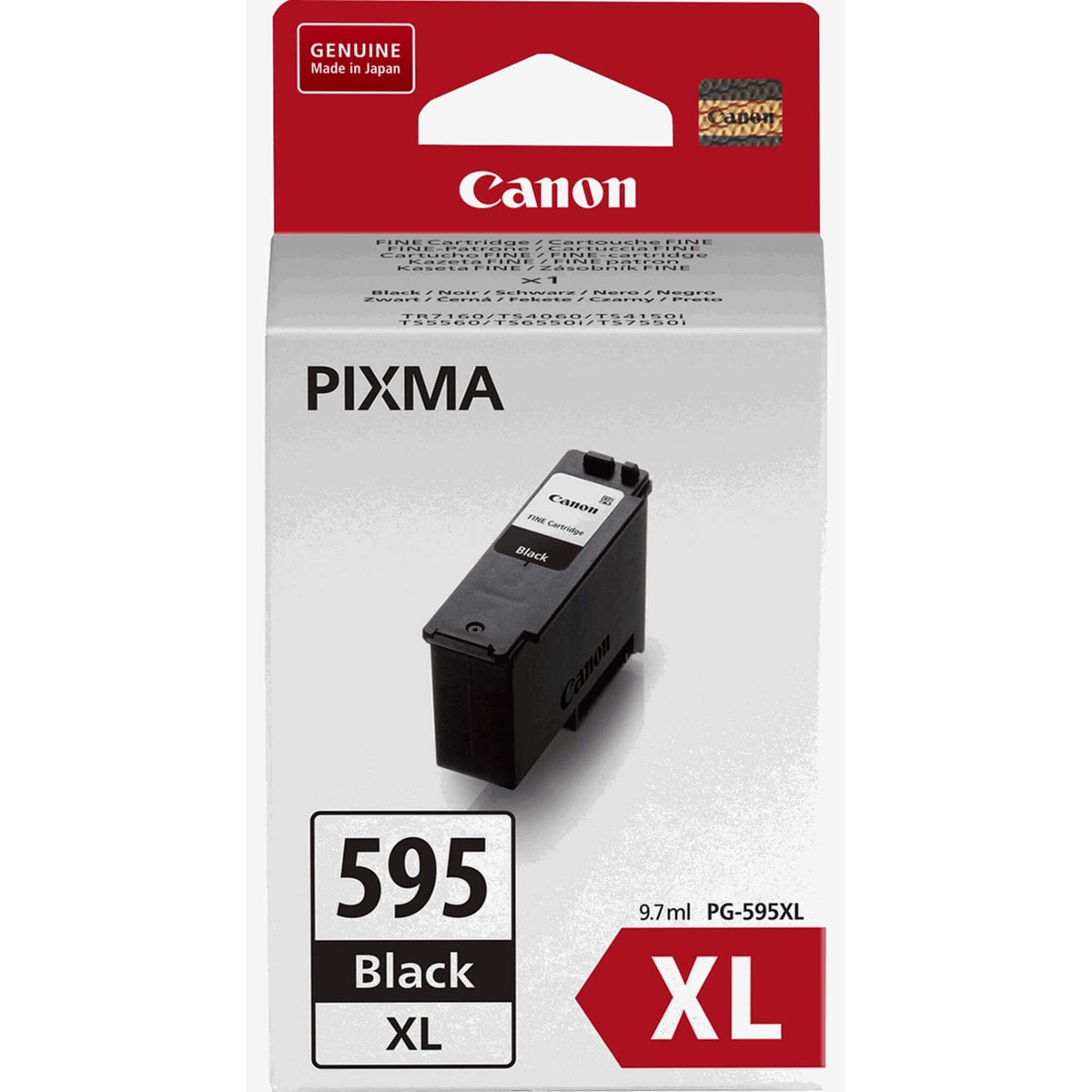 Canon PG-595 XL musta mustekasetti (7170C001)