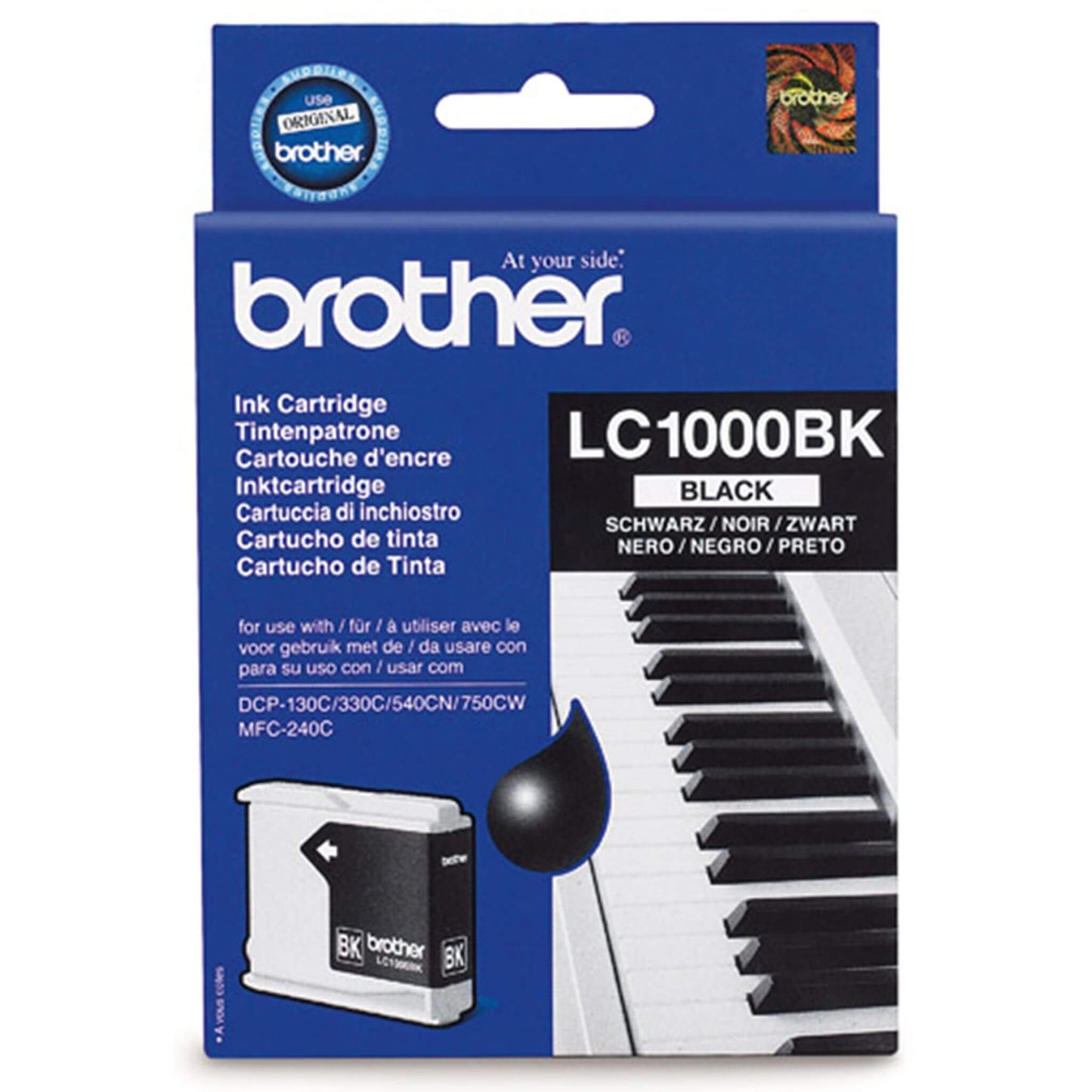 Musta mustepatruuna: Brother LC1000BK | Finink.com