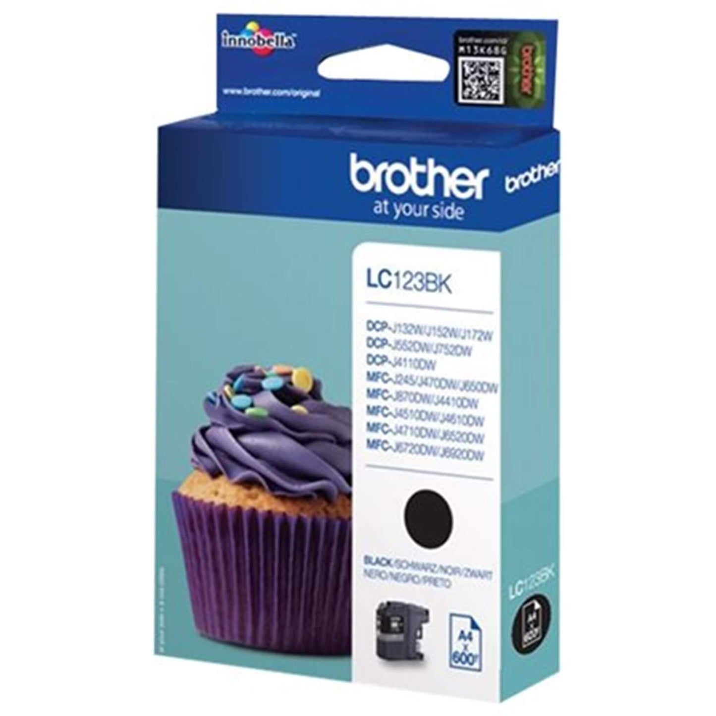 Musta mustepatruuna: Brother LC123BK | Finink.com
