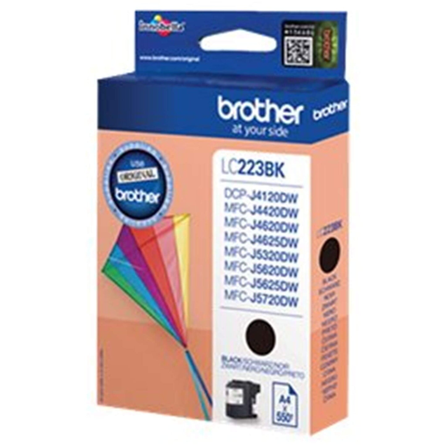 Musta mustekasetti: Brother LC223BK | Finink.com