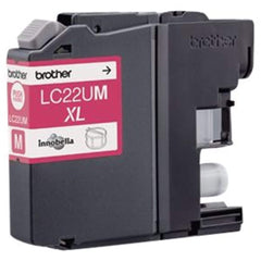 Magenta mustepatruuna: Brother LC22UM XL