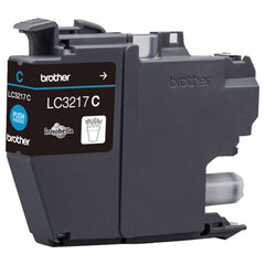 Cyan mustekasetti: Brother LC3217C
