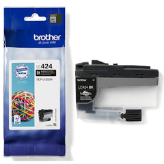 Musta mustekasetti: Brother LC424BK