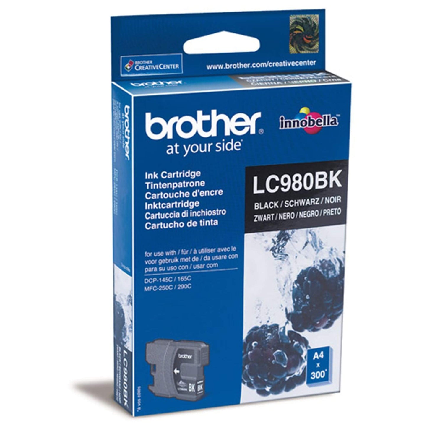 Musta mustepatruuna: Brother LC980BK | Finink.com
