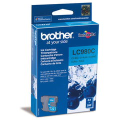 Cyan mustepatruuna: Brother LC980C