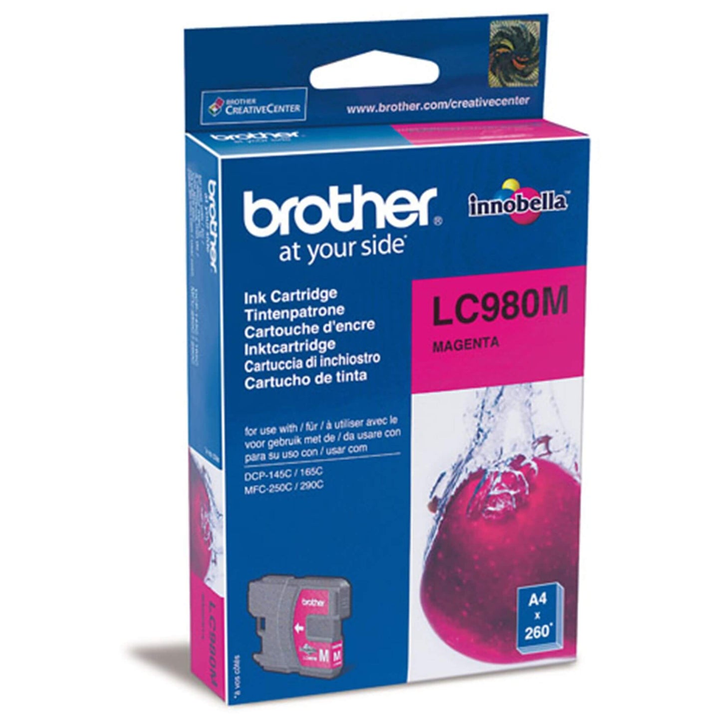 Magenta mustepatruuna: Brother LC980M | Finink.com