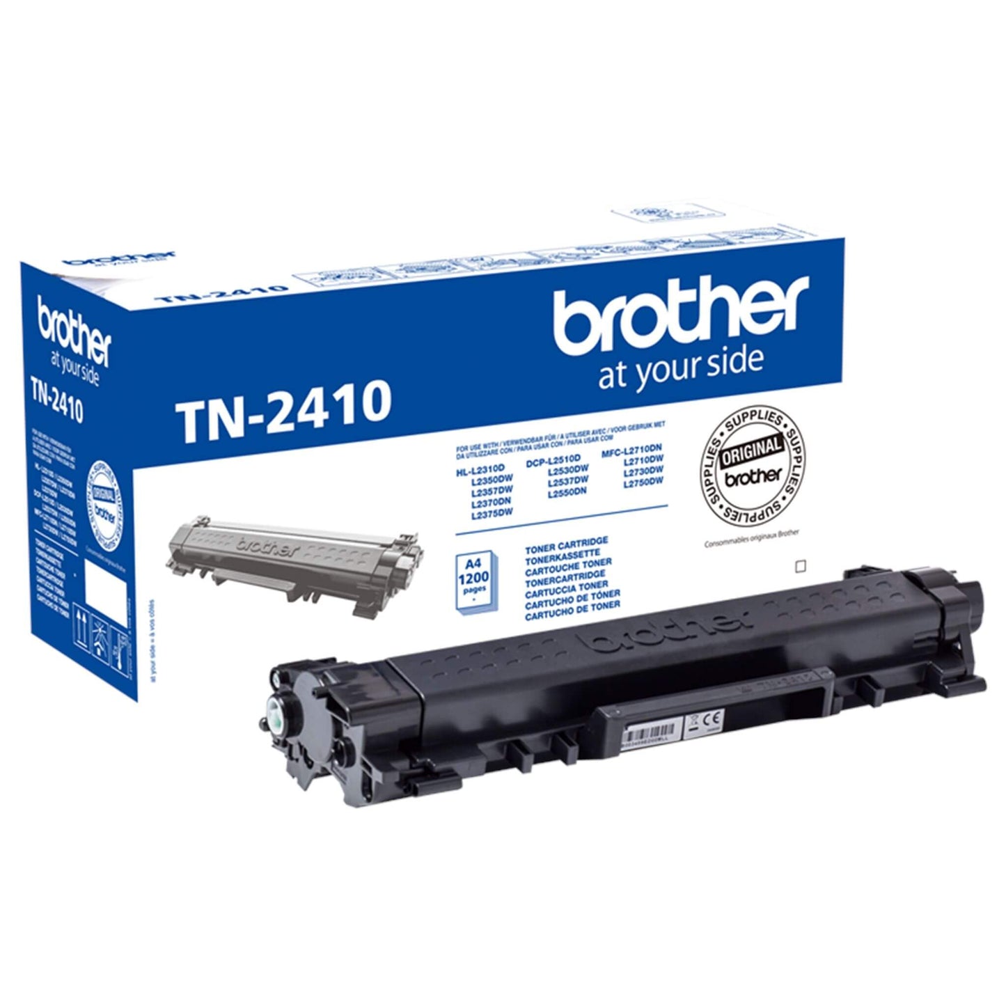 Musta värikasetti: Brother TN2410 | Finink.com