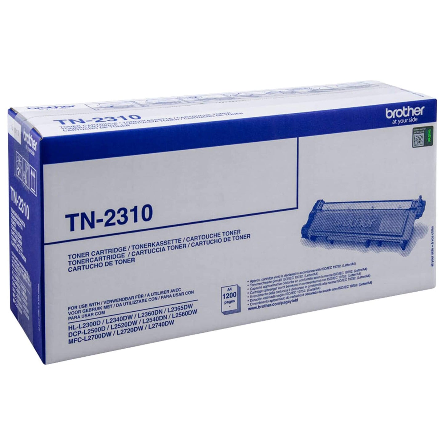 Musta värikasetti: Brother TN-2310 | Finink.com