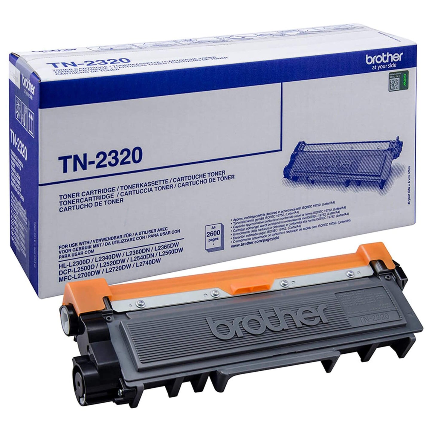 Musta värikasetti: Brother TN-2320 | Finink.com