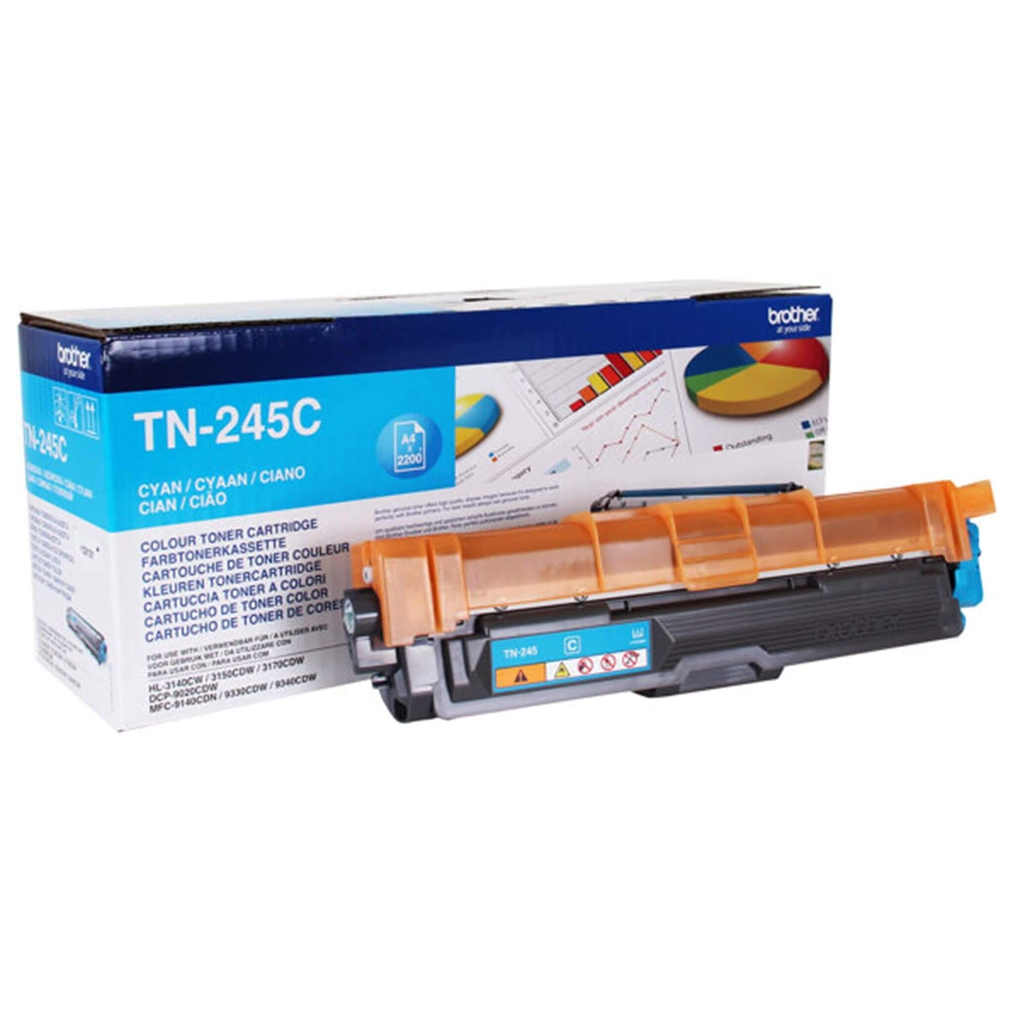Cyan värikasetti: Brother TN245C | Finink.com