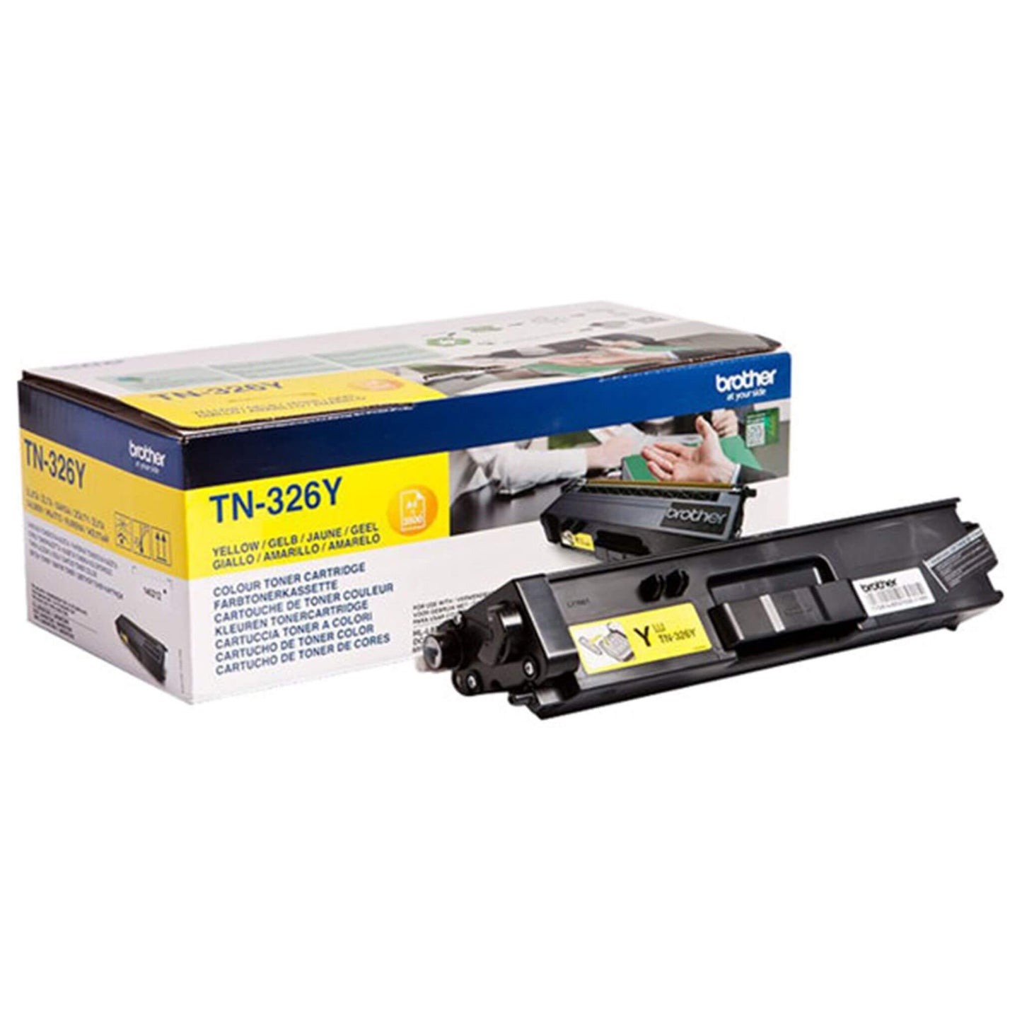 Keltainen värikasetti: Brother TN326Y | Finink.com