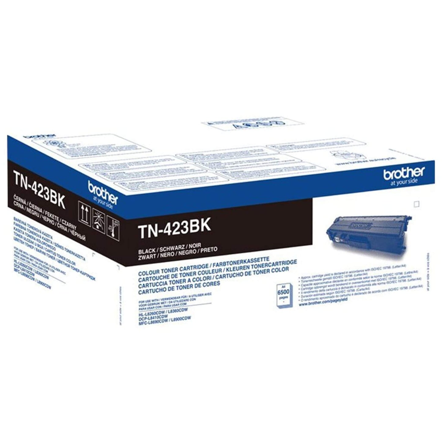 Musta värikasetti: Brother TN423BK | Finink.com