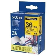 Laminoitu tarranauha Brother TZE661