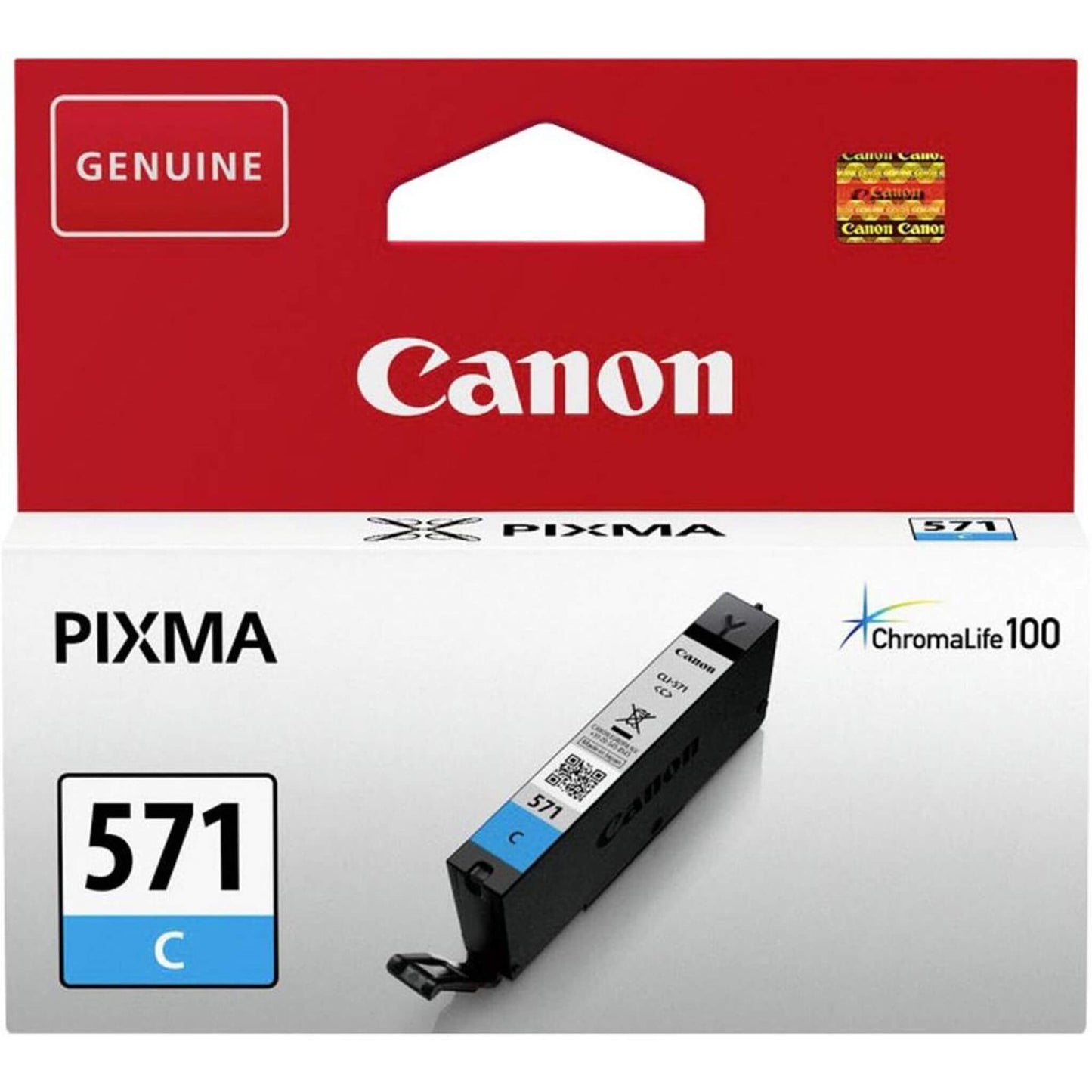 Cyan mustepatruuna: Canon CLI-571C | Finink.com