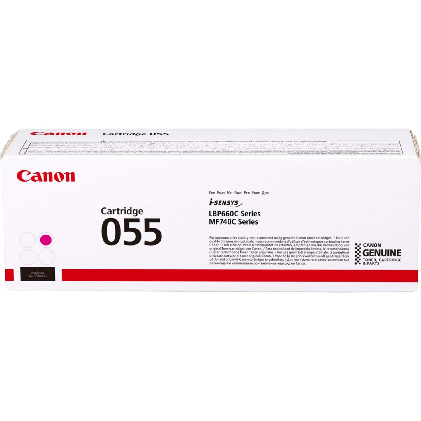 Magenta värikasetti: Canon 3014C002 (055) | Finink.com