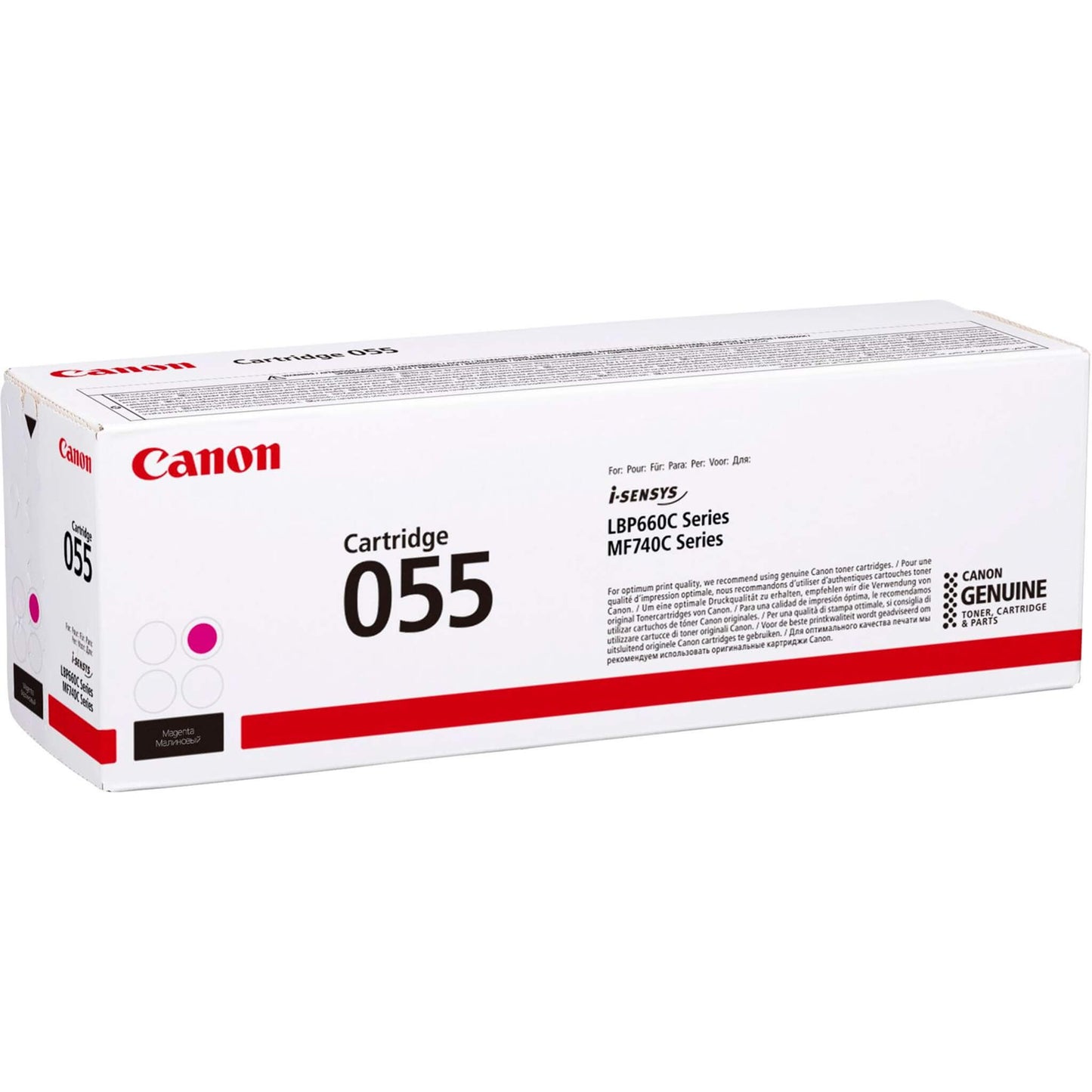 Magenta värikasetti: Canon 3014C002 (055) | Finink.com