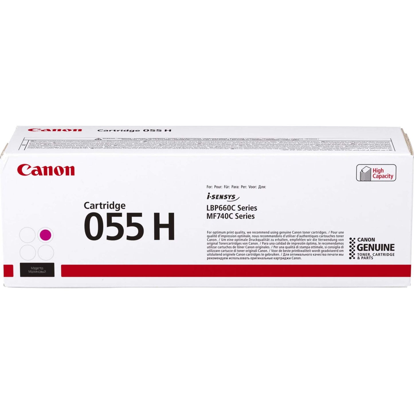 Magenta värikasetti: Canon 3018C002 (055 H) | Finink.com