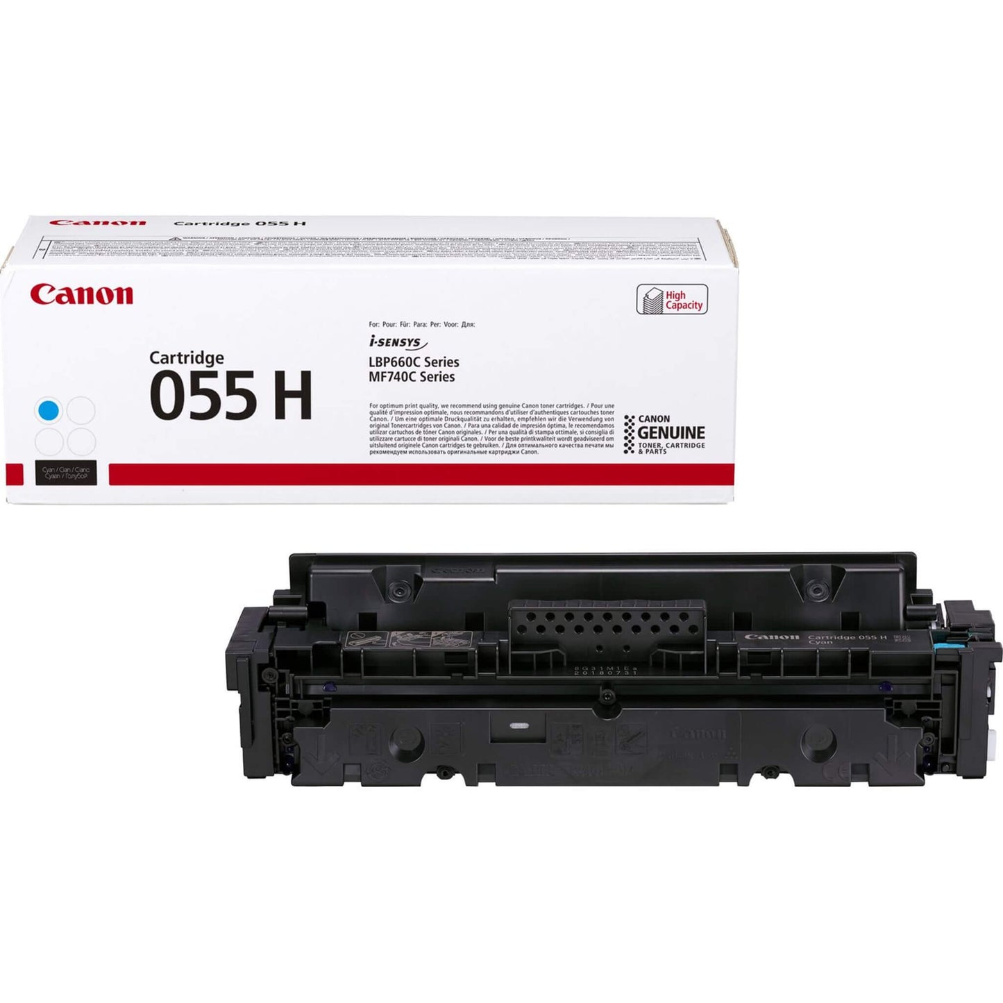 Cyan värikasetti: Canon 3019C002 (055 H) | Finink.com