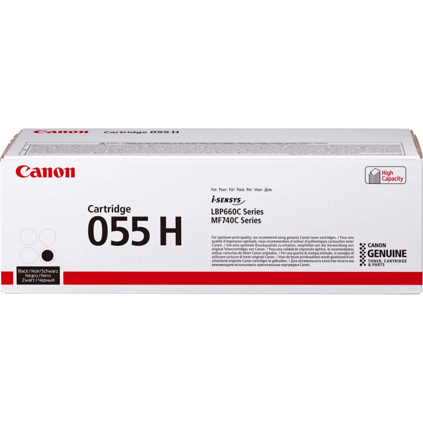 Musta värikasetti: Canon 3020C002 (055 H) | Finink.com