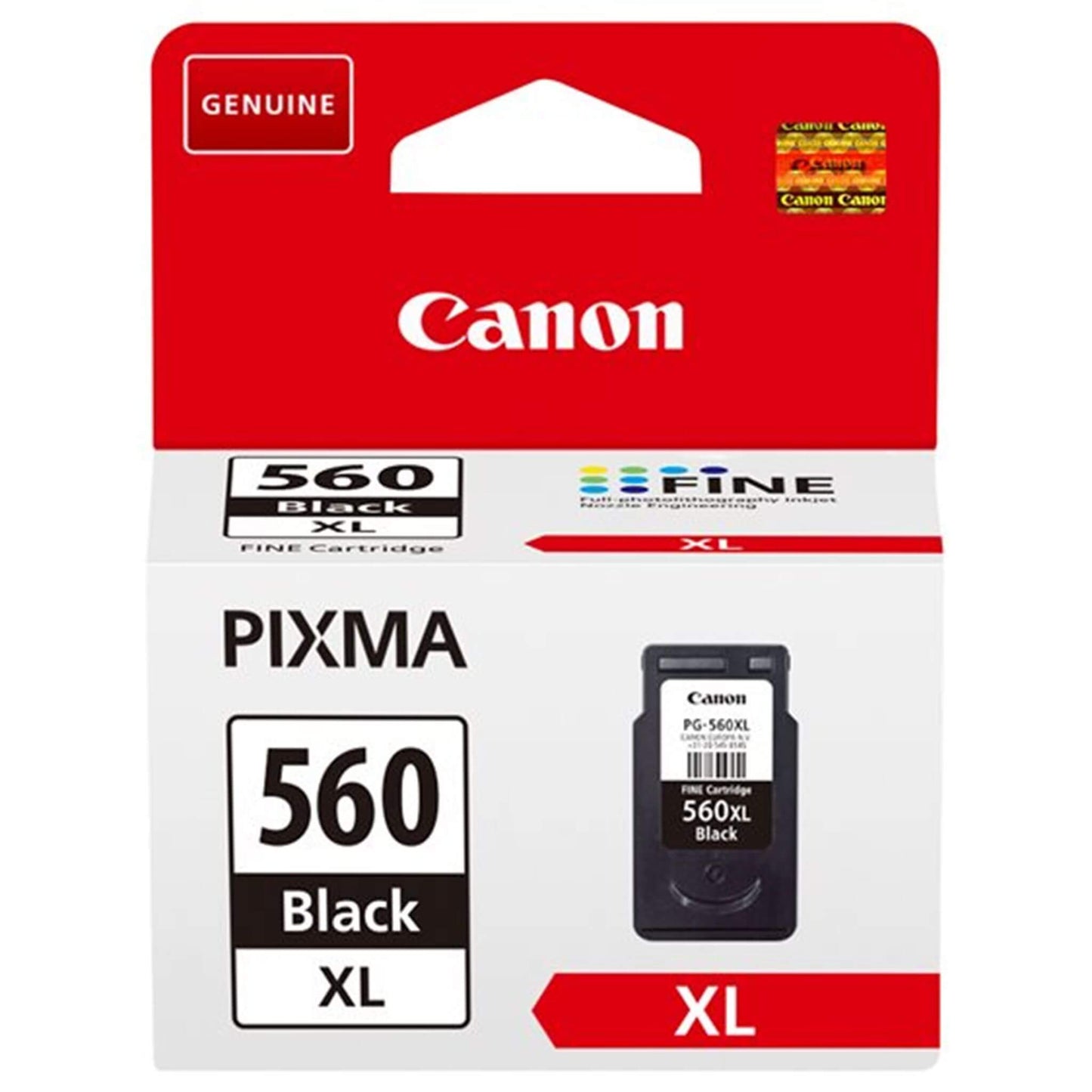 Musta mustekasetti: Canon 3712C001 (PG-560XL) | Finink.com