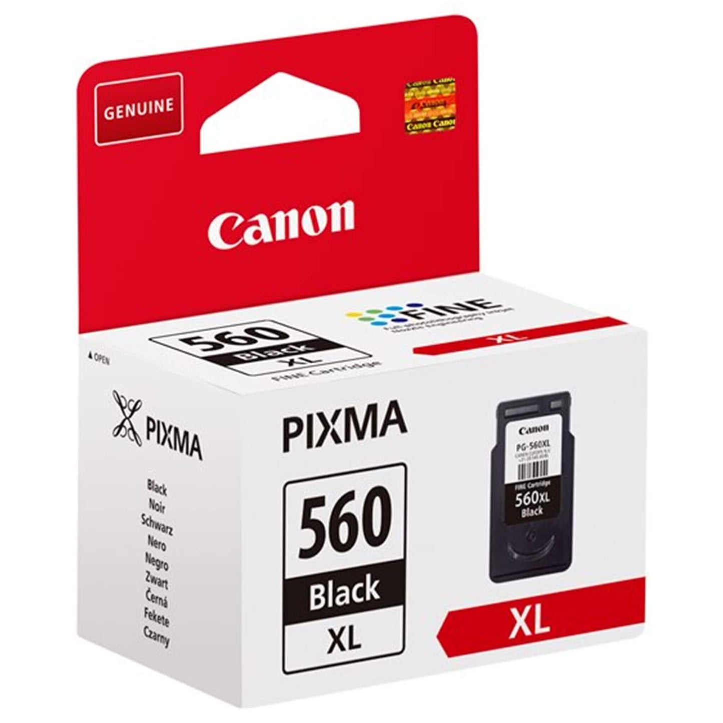 Musta mustekasetti: Canon 3712C001 (PG-560XL) | Finink.com