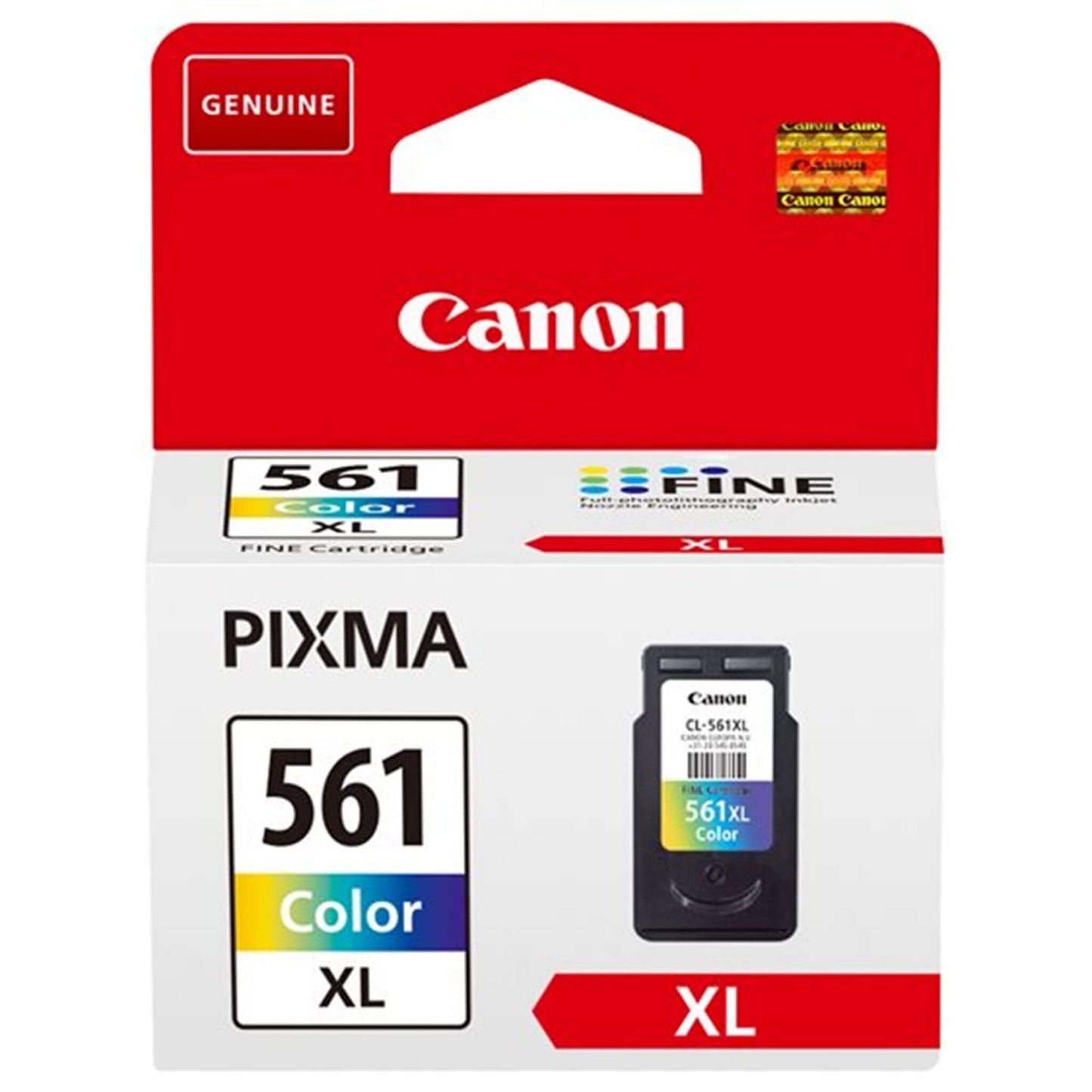 Kolmevärinen mustekasetti: Canon 3730C001 (CL-561XL) | Finink.com