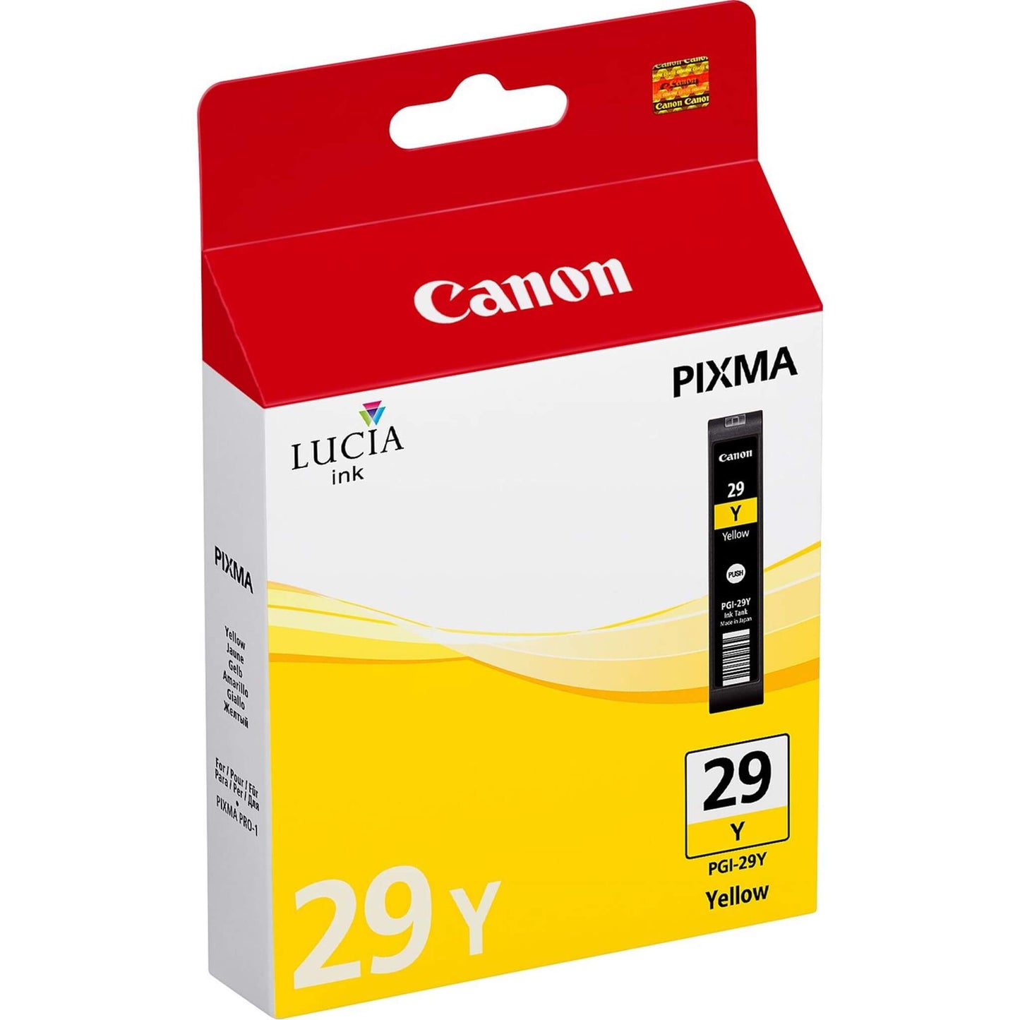 Keltainen mustepatruuna: Canon 4875B001 (PGI-29Y) | Finink.com