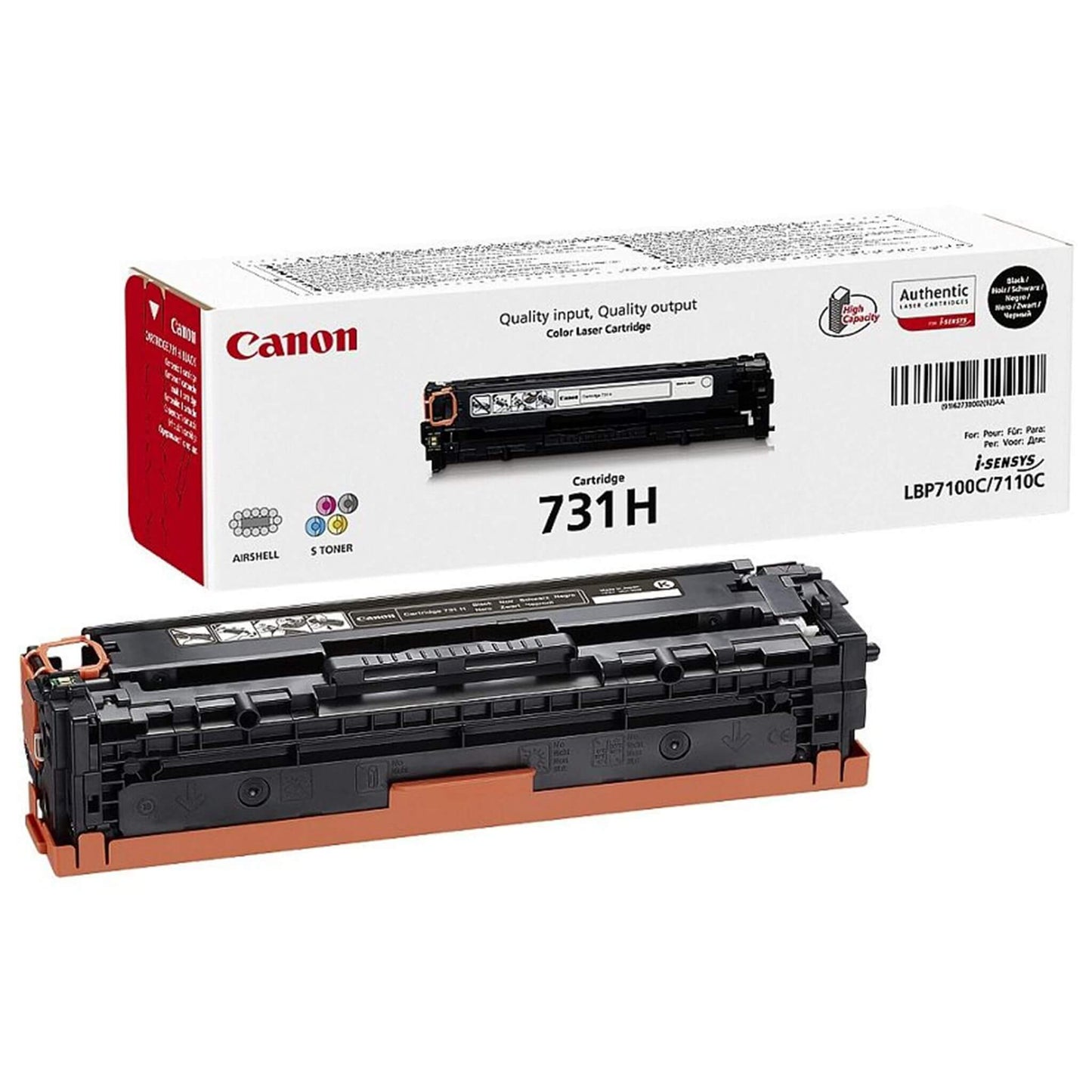 Musta värikasetti: Canon 6273B002 (731 BKH) | Finink.com