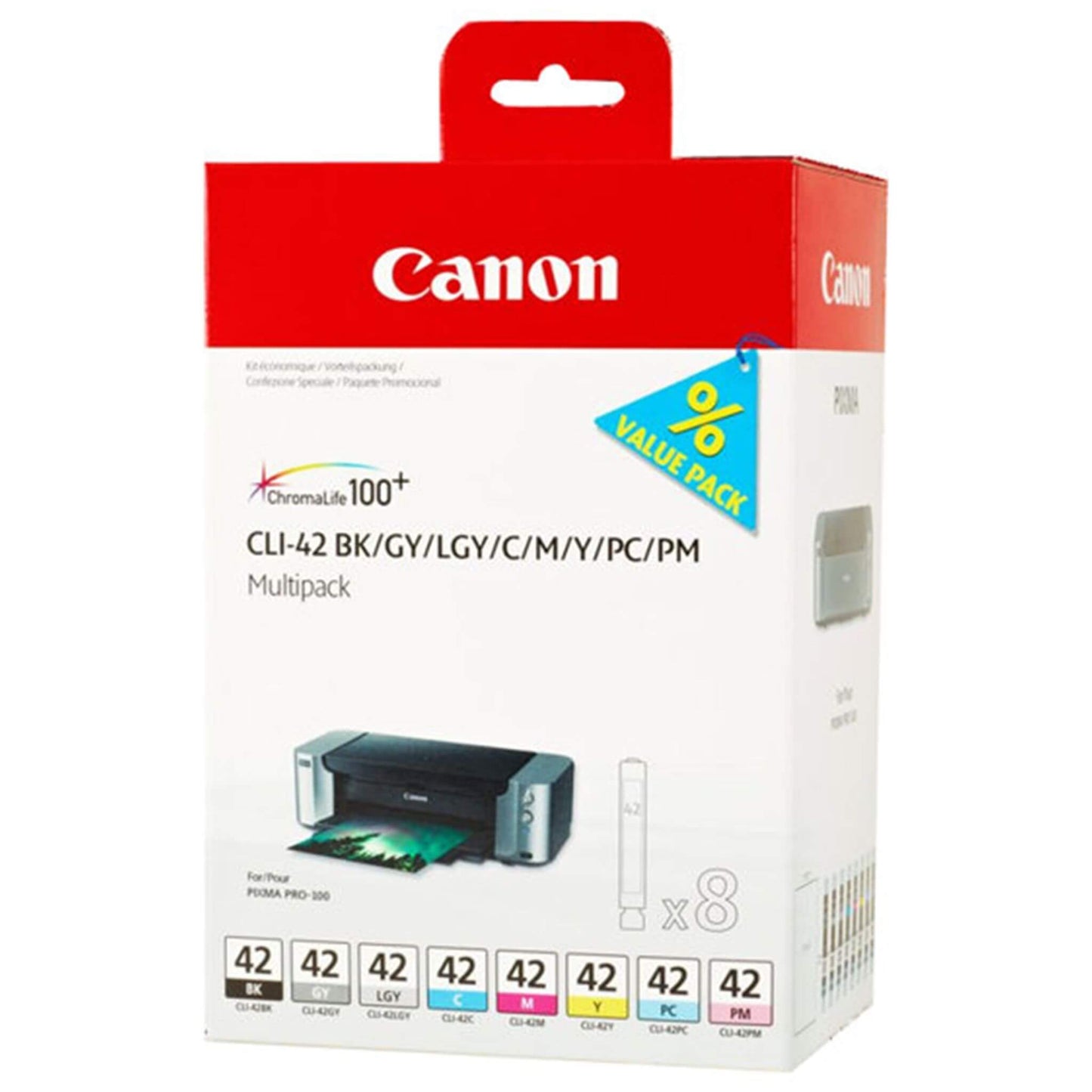 Multipakkaus CLI-42: Canon 6384B010 (CLI-42) | Finink.com