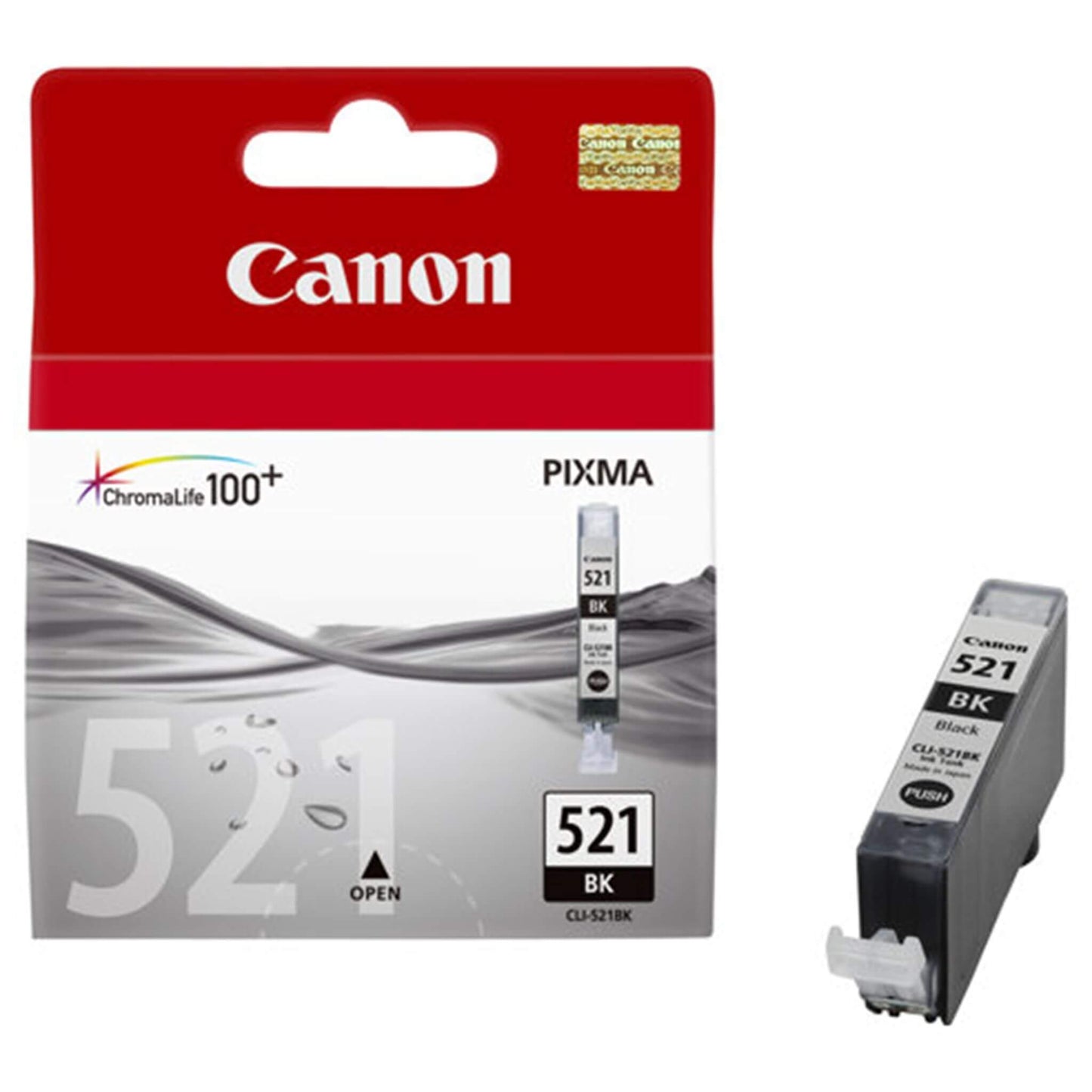 Musta mustepatruuna: Canon CLI-521 BK | Finink.com