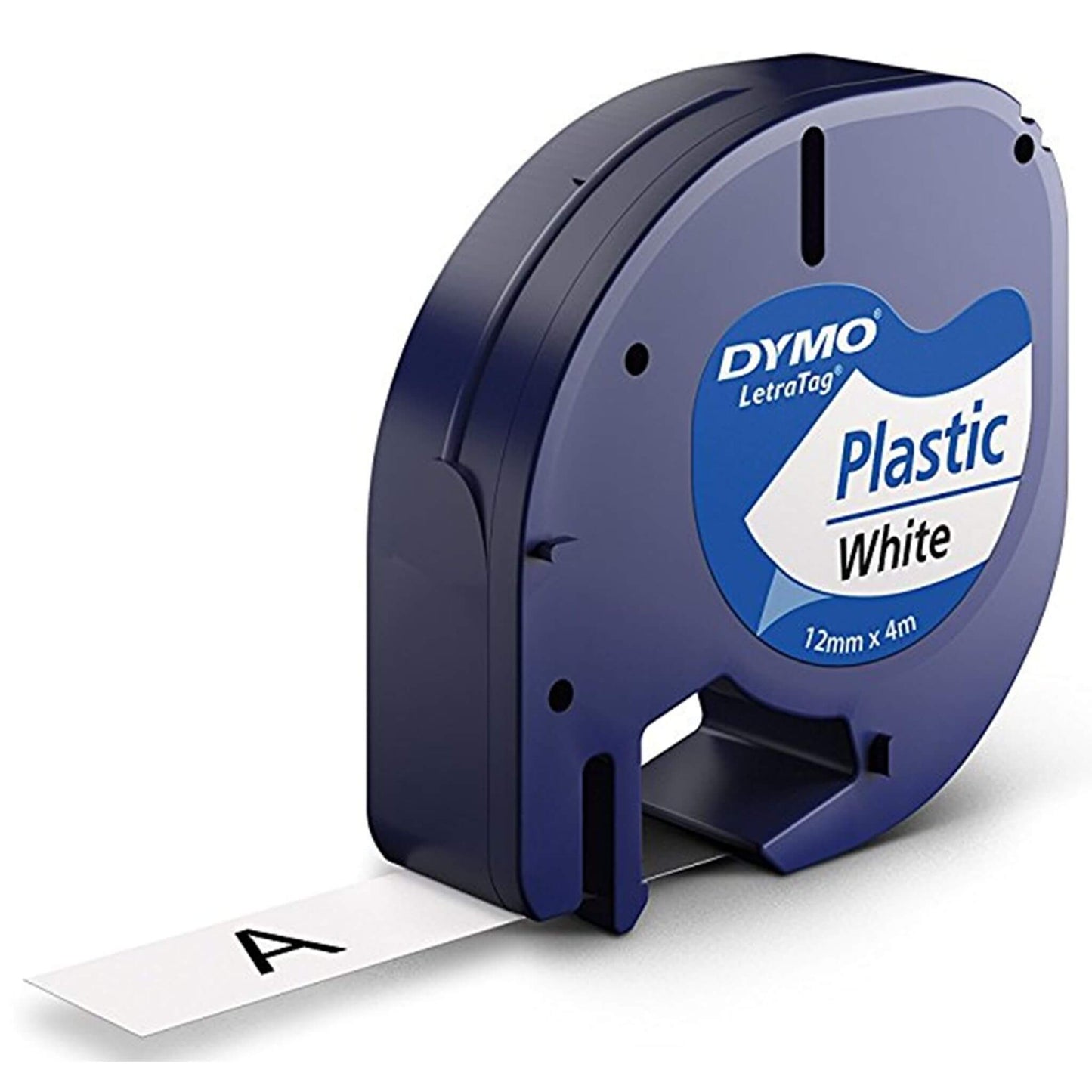 Dymo LetraTAG muoviteippi, valkoinen, 12 mm x 4 m Dymo S0721660 | Finink.com