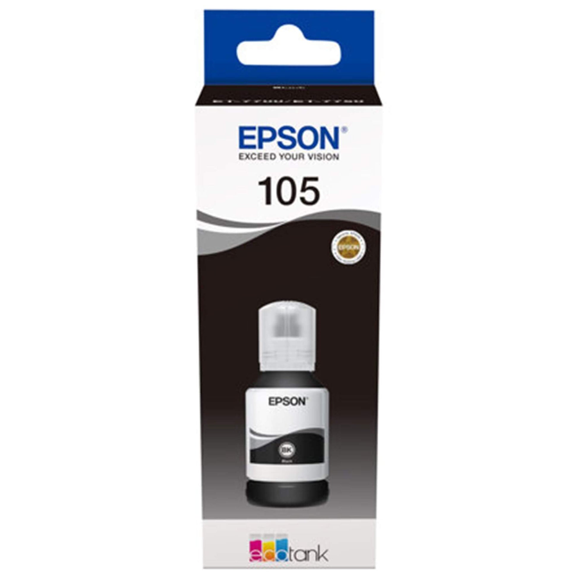 Musta mustepullo: Epson T00Q140 (105) | Finink.com