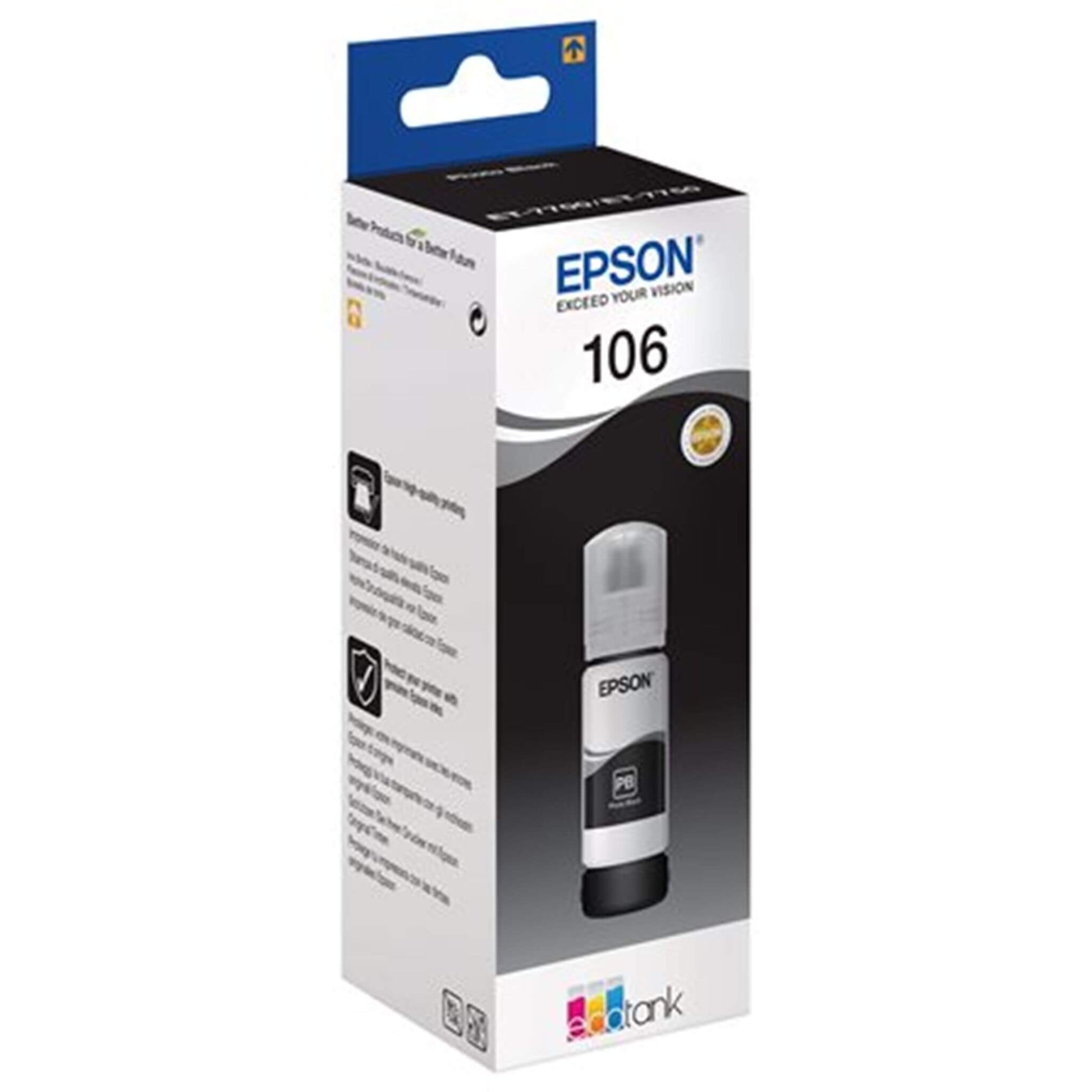 Photo musta mustepullo: Epson T00R140 (106) | Finink.com