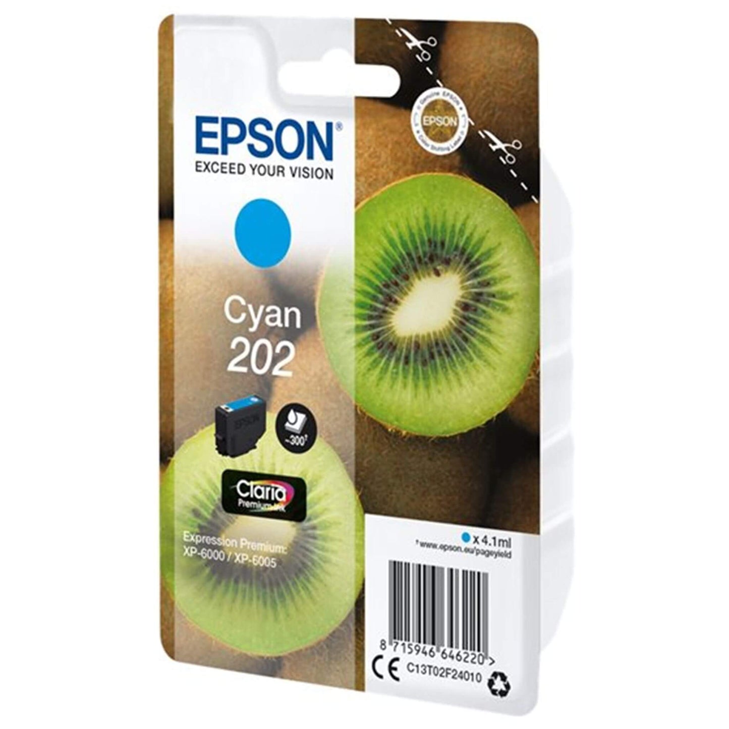 Cyan mustepatruuna: Epson T02F2 (202) | Finink.com