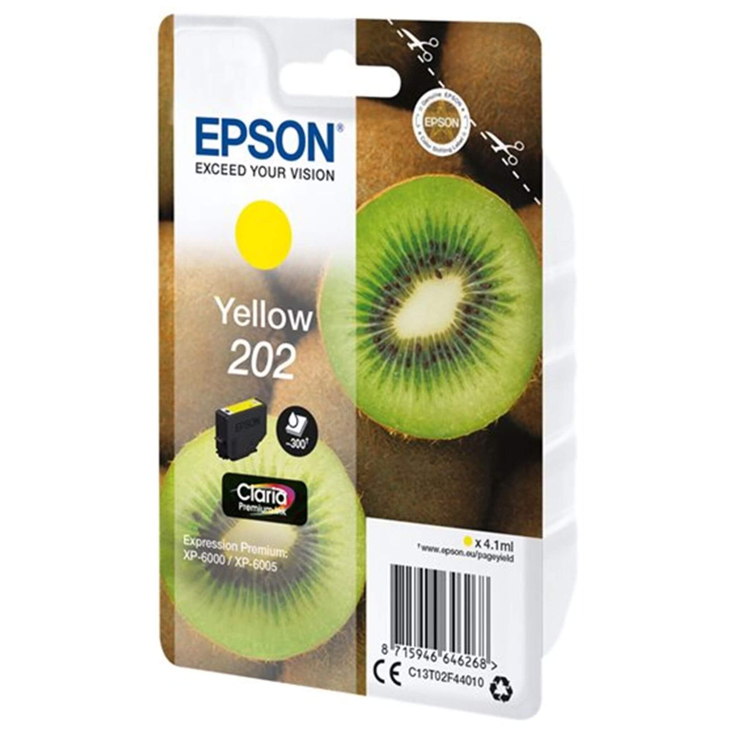 Keltainen mustepatruuna: Epson T02F4 (202) | Finink.com