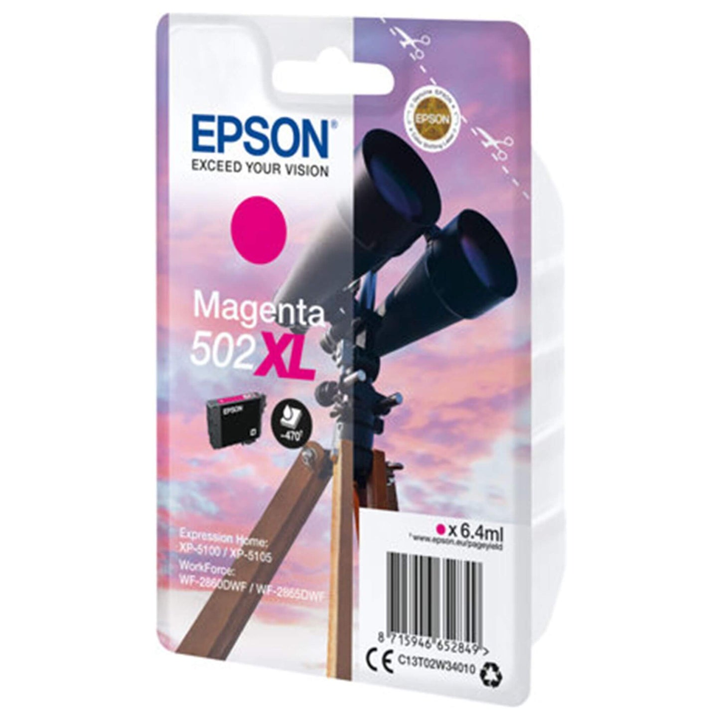 Magenta mustepatruuna: Epson T02W3 (502 XL) | Finink.com