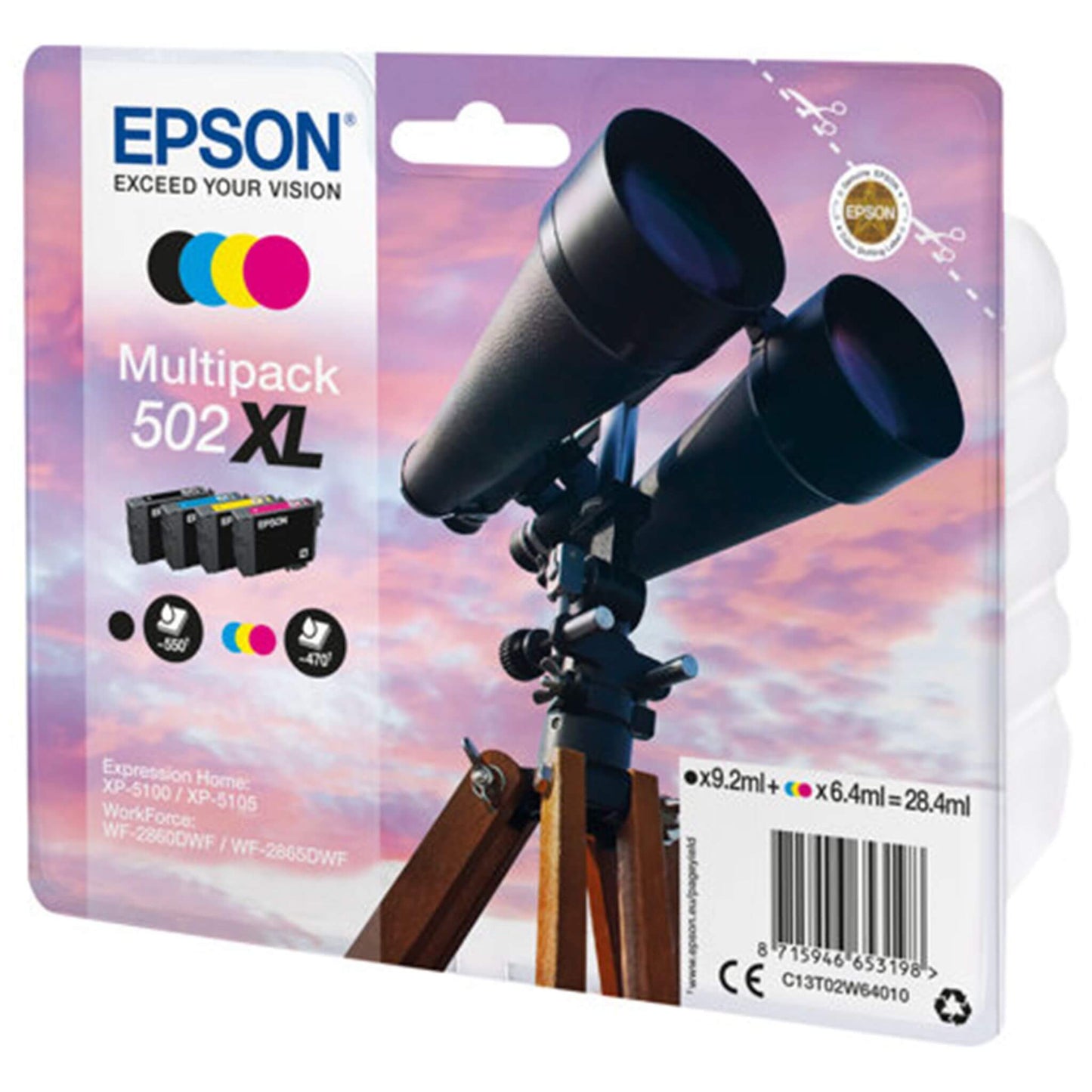 T502 XL Multipack 4-väriä: Epson T02W6 (502 XL) | Finink.com