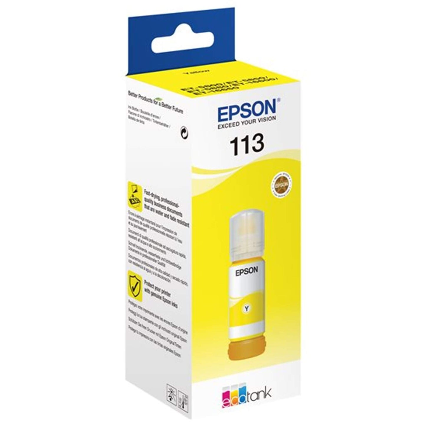 Keltainen täytemuste: Epson T06B440 (113) | Finink.com