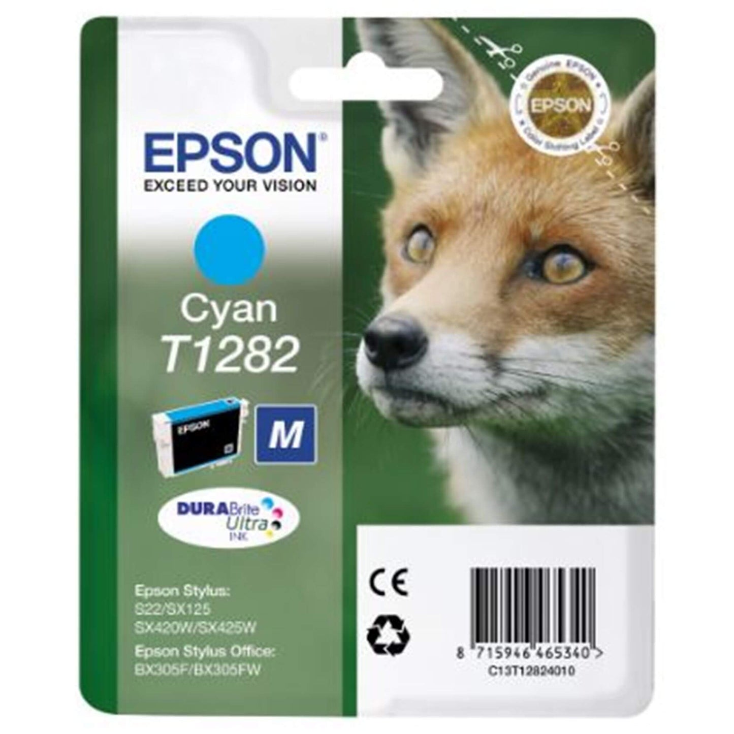 Cyan mustepatruuna: Epson T1282 | Finink.com