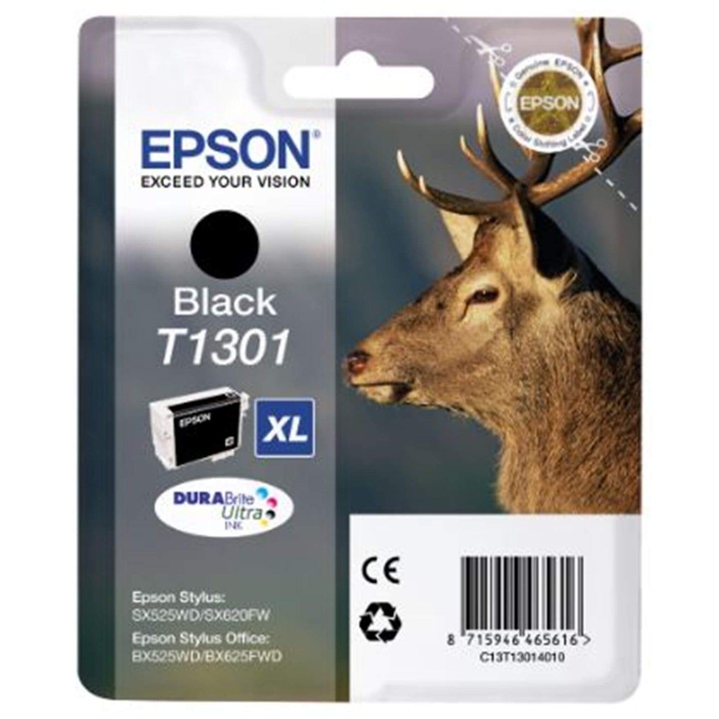 Musta mustepatruuna: Epson T1301 | Finink.com