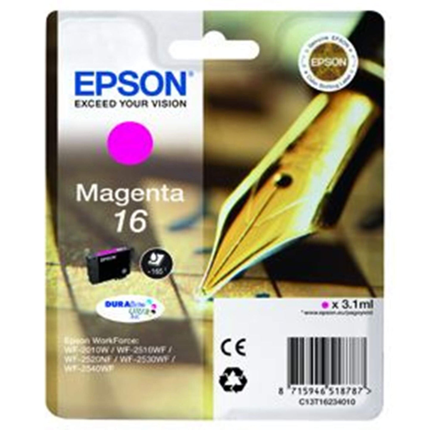 Magenta mustepatruuna: Epson T1623 (Epson 16) | Finink.com