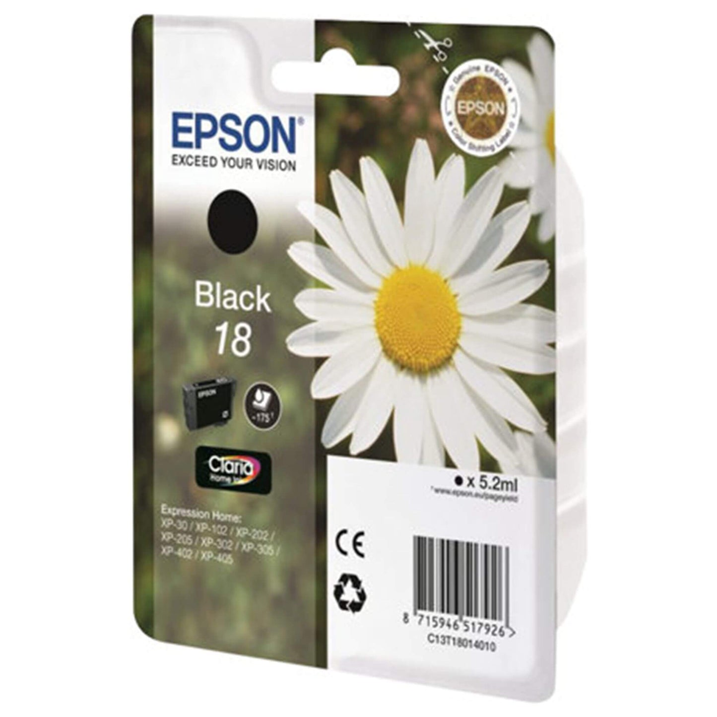 Musta mustepatruuna: Epson T1801 | Finink.com