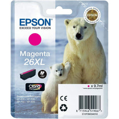 Epson 26 XL magenta mustepatruuna (T2633)
