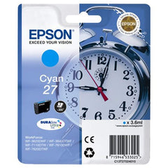 Epson 27 cyan mustepatruuna (T2702)
