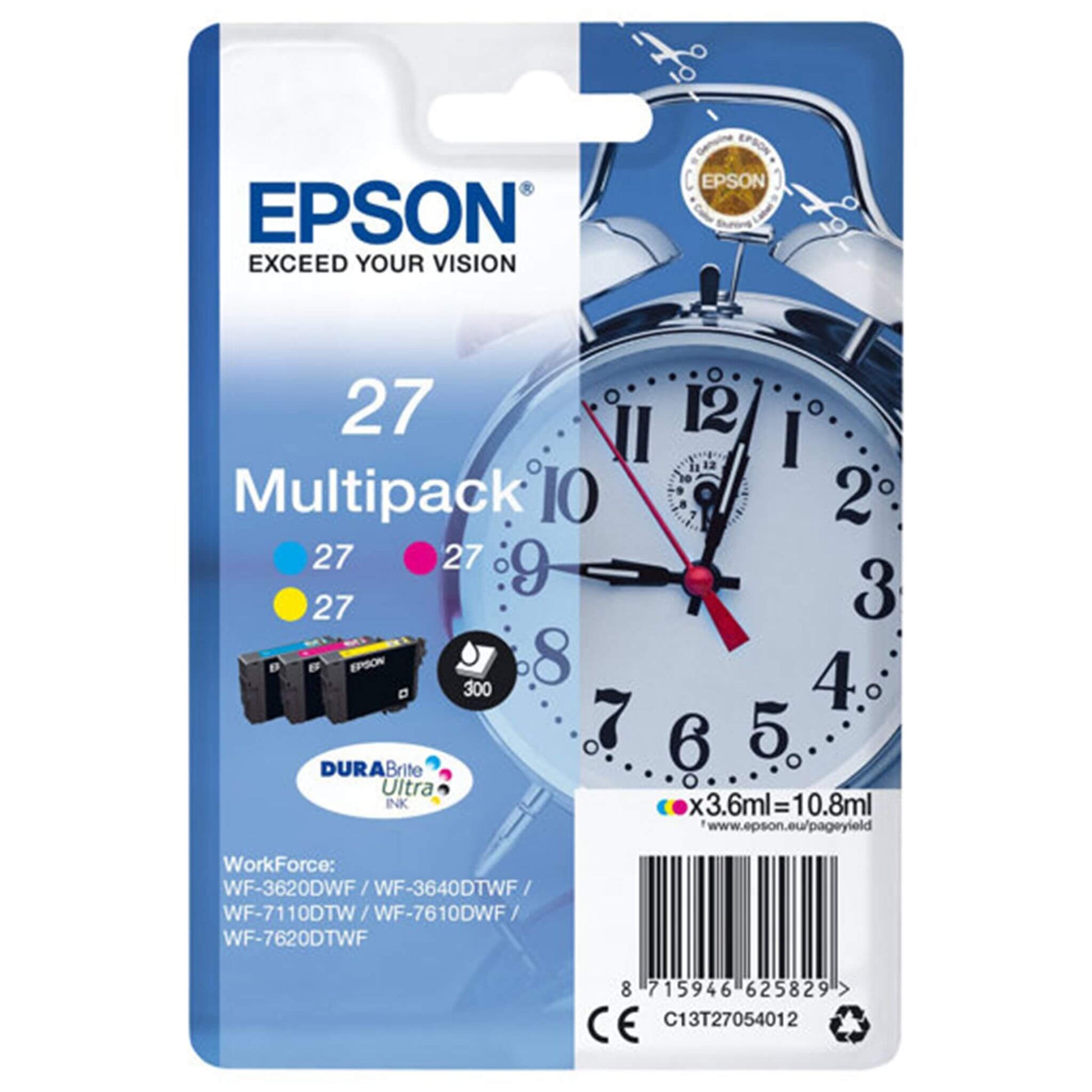 Multipakkaus kolme väriä: Epson T2705 | Finink.com