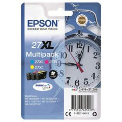 Multipakkaus kolme XL-väriä: Epson T2715 (27 XL)