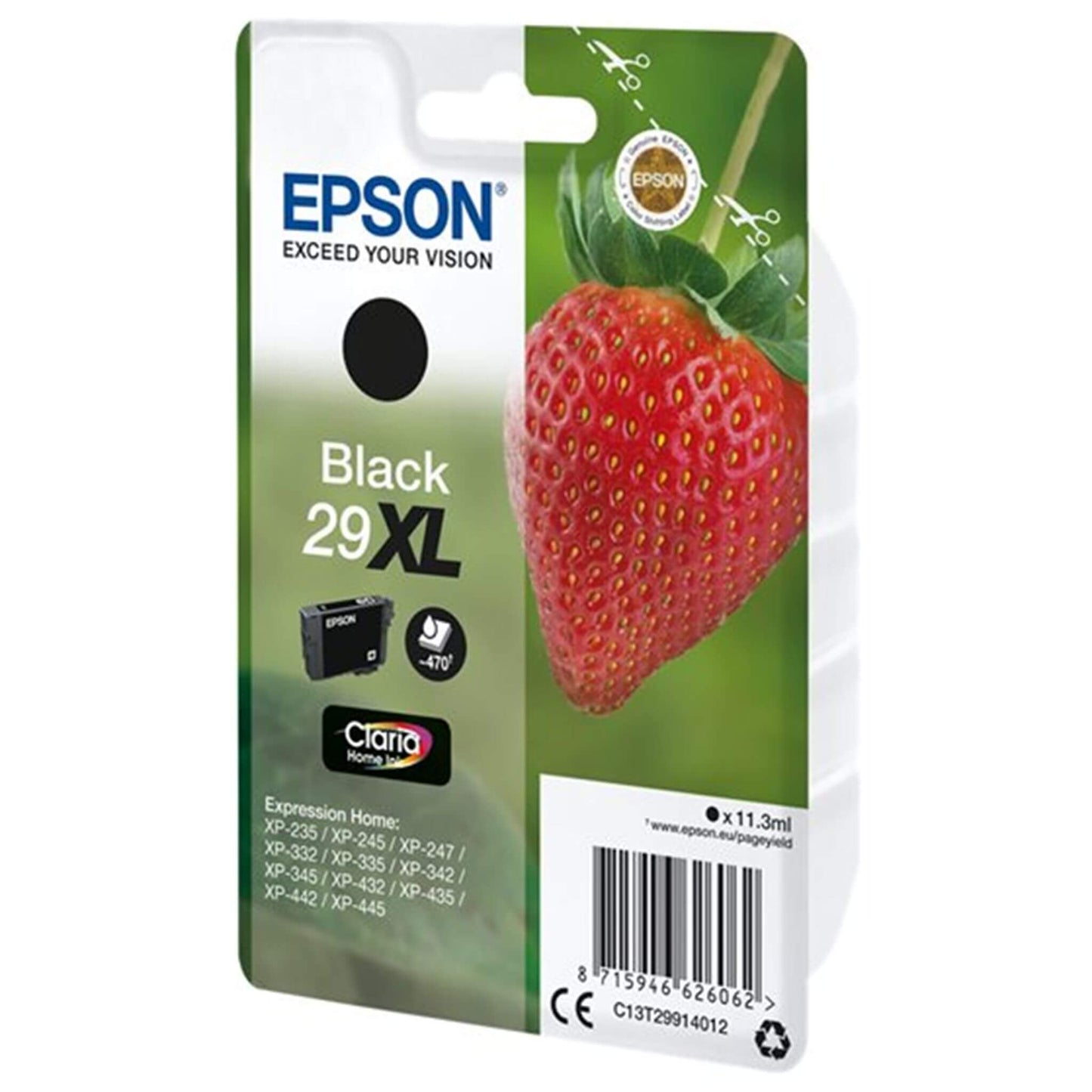 Musta mustepatruuna: Epson T2991 (29XL) | Finink.com