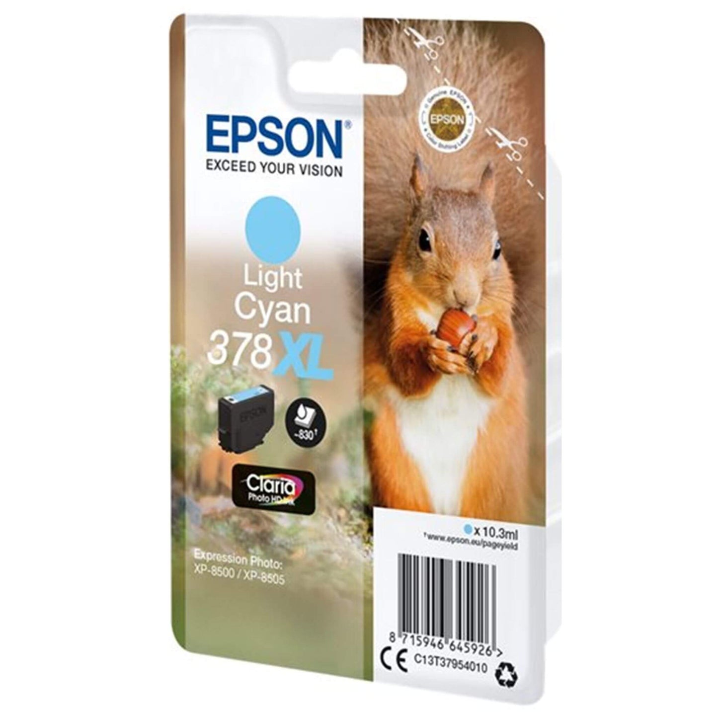 Light cyan mustepatruuna: Epson T3795 (378 XL) | Finink.com