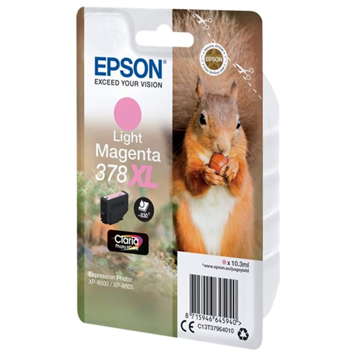 Light magenta mustepatruuna: Epson T3796 (378 XL) | Finink.com