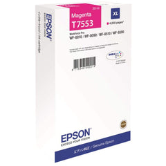 Epson T7553 XL magenta mustepatruuna